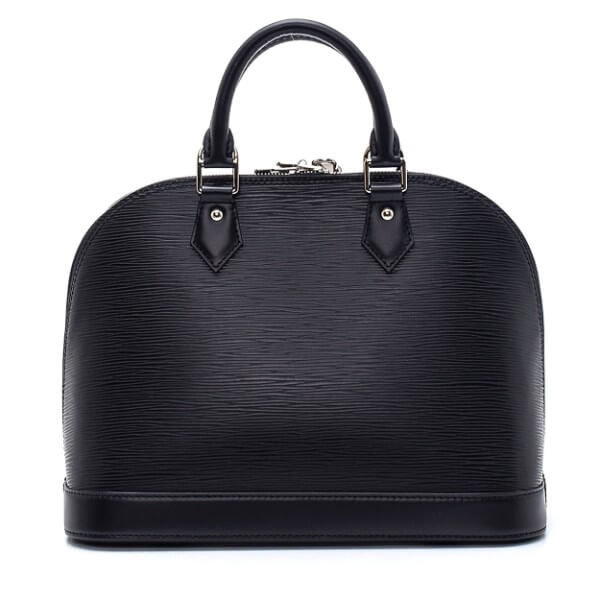 Louis Vuitton - Black Epi Leather Alma PM Tote Bag II